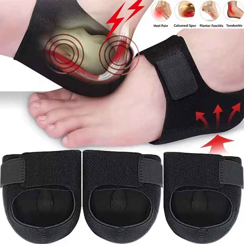 Women'S Shoes Plantar Fasciitis - دعامات كعب من السيليكون على شكل
