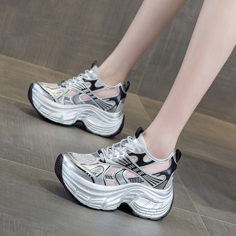Women'S Shoes Casual Sneakers - أحذية رياضية نسائية بمنصة خفية لزيادة