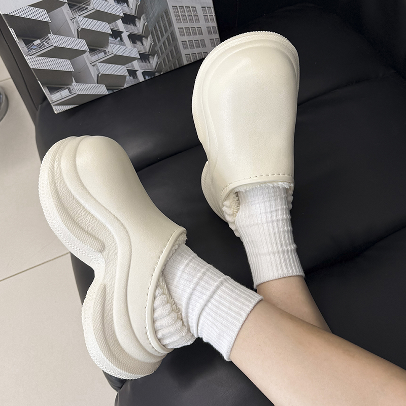 Women'S Shoes Water Resistant - 2025 جديد مكتنزة منصة النعال النساء