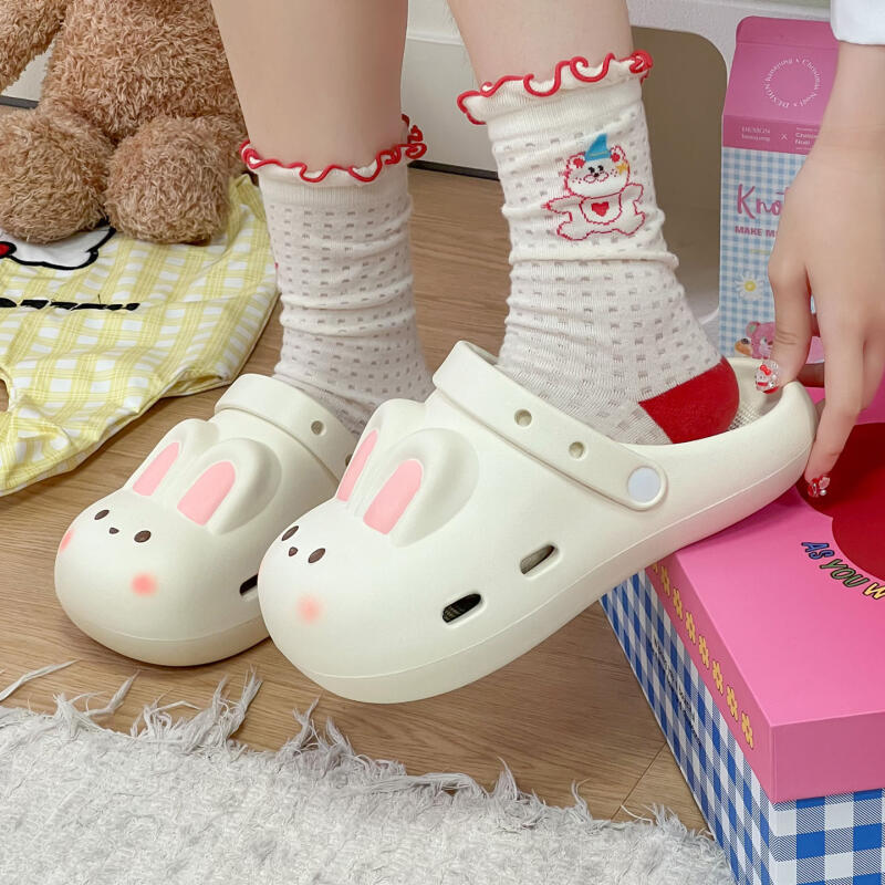 Women'S Shoes Water Resistant - أحذية كروكس نسائية بتصميم أرنب كرتوني
