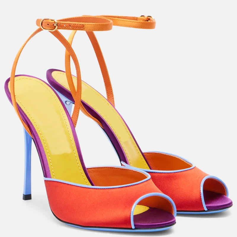 صنادل نسائية عصرية جديدة بتصمي - مراجعة Peep Toe Heels وسعره