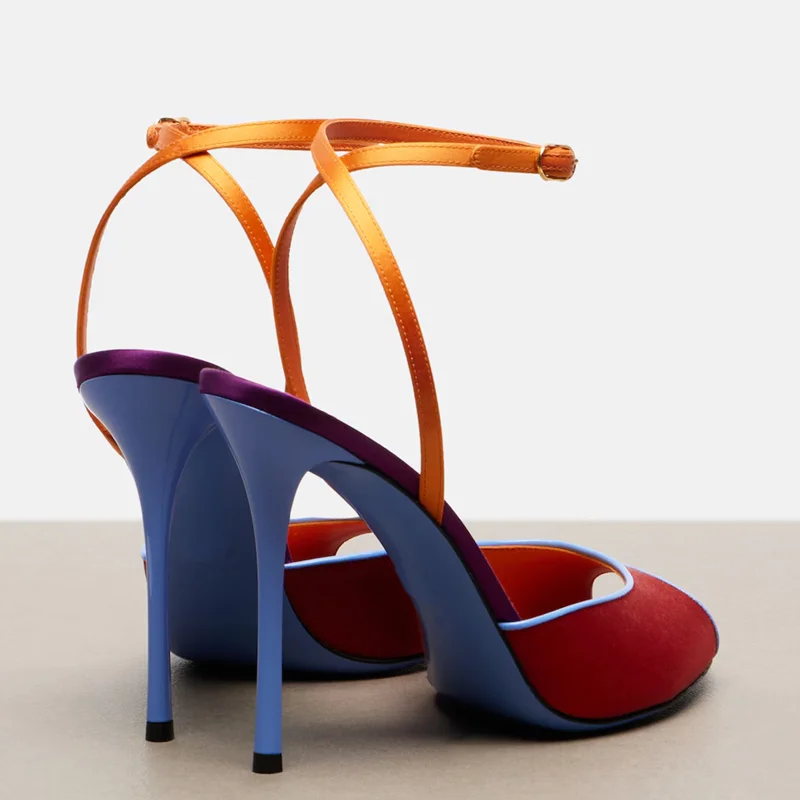 صنادل نسائية عصرية جديدة بتصمي - مراجعة Peep Toe Heels وسعره