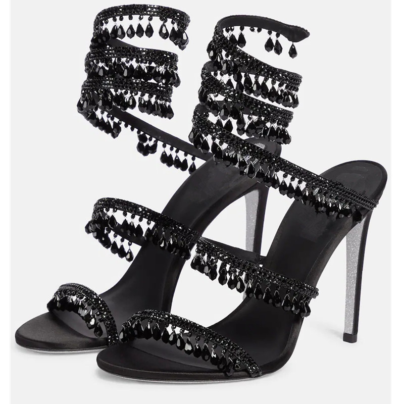 صنادل نسائية مثيرة بكعب عالٍ م - مراجعة Peep Toe Heels وسعره