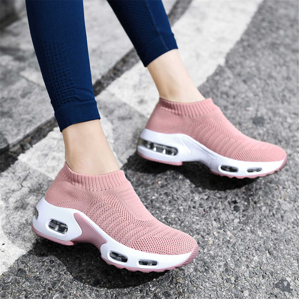 أحذية كعب نسائية كبيرة الحجم ر - مراجعة Women'S Shoes Casual Sneakers وسعره