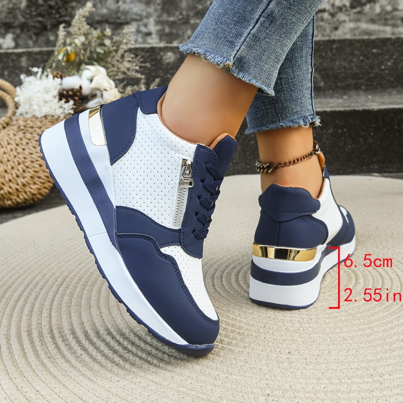 أحذية رياضية نسائية بنعل سميك  - مراجعة Women'S Shoes Casual Sneakers وسعره