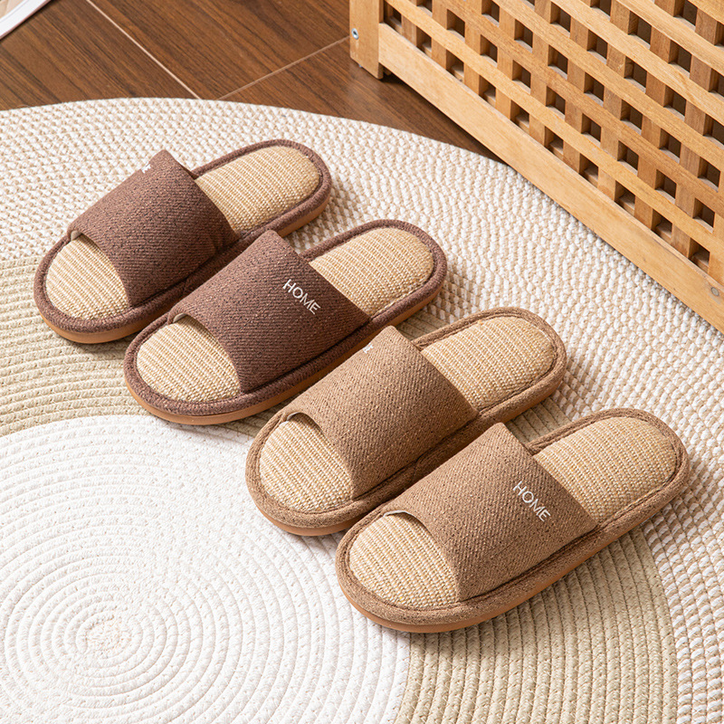 شباشب نسائية منزلية من الكتان  - مراجعة Mule Slip On وسعره