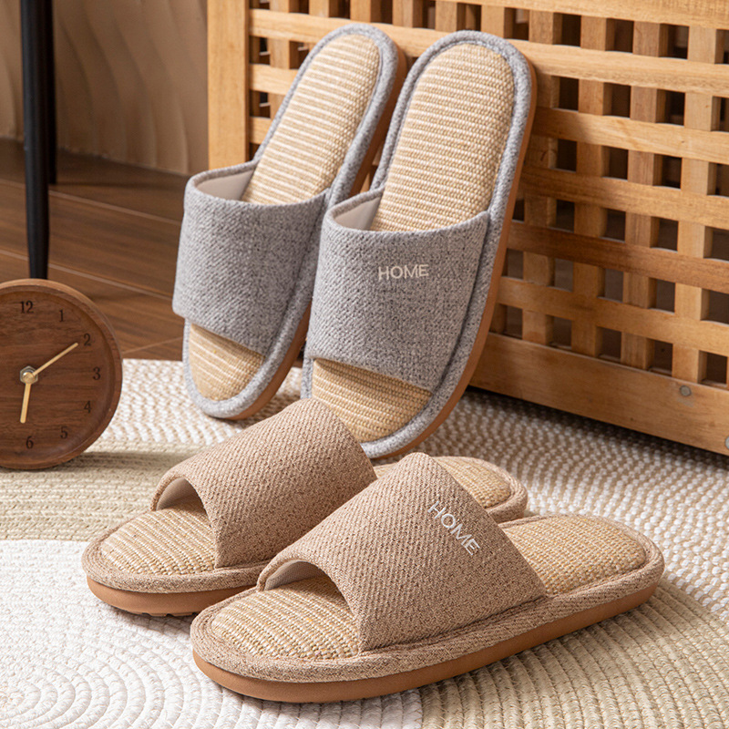 شباشب نسائية منزلية من الكتان  - مراجعة Mule Slip On وسعره