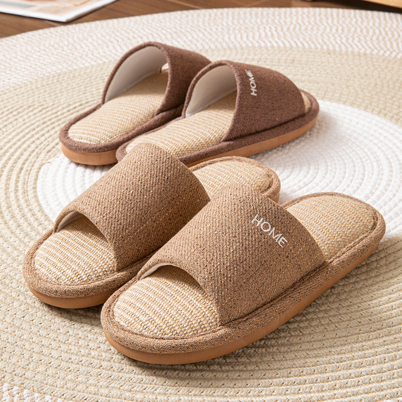 شباشب نسائية منزلية من الكتان  - مراجعة Mule Slip On وسعره